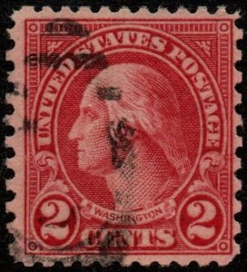 U.S. #579 Used F-VF w/ Crowe Certificate