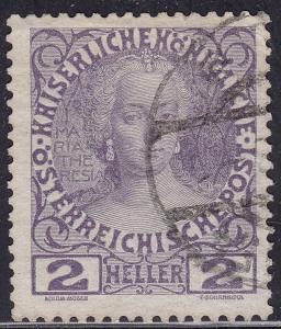 Austria 111a Maria Theresa 1908