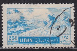 Lebanon C203 Skiing Through The Cedars 1955