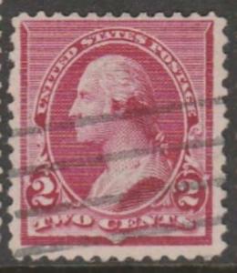 U.S. Scott #220a Washington Stamp - Used Single