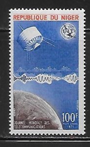 Niger C158 1971 ITU Day single MNH (*sch*)