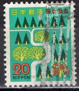 Japan 1975: Sc. # 1214;  Used Cpl. Set