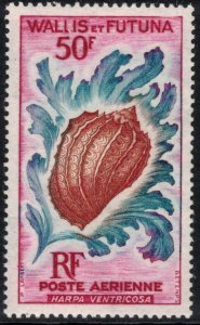 WALLIS & FUTUNA 1963 Sea Snail Shell; Scott C18; MNH