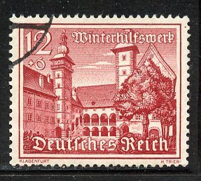 Germany # B1165, Used. CV $ 1.50