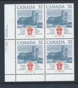 Canada #1029 LL PL BL Roman Catholic Church 32¢ MNH1