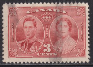 Canada 237 Used - King George VI & Queen Elizabeth 1937