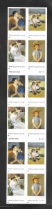 #3804-07 MNH Mary Cassatt FULL MINT PANE NEVER FOLDED