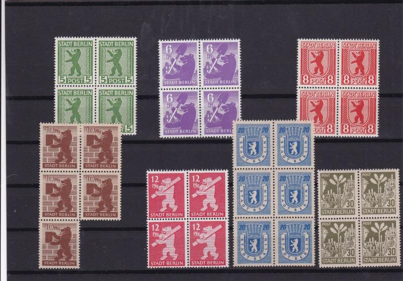 Germany Russian Zone 1945 mint never hinged Stamps Ref 15704