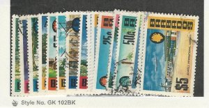 Barbados, Postage Stamp, #328-343 Used Set, 1970, JFZ