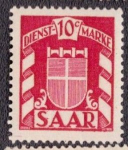 Saar - O27 MNH