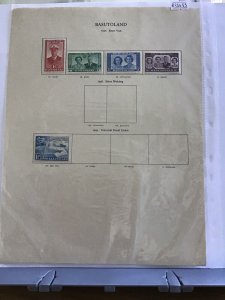 Basutoland 1937 to 1949  stamp  pages R23483