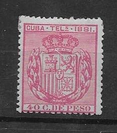 CUBA STAMP MNG#DIC CC30