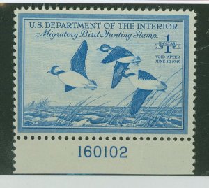 United States #RW15  Single