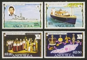 Anguilla Sc# 271-4 MNH Silver Jubilee