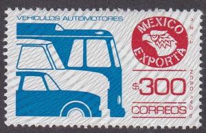 Mexico # 1136,  Exportas - Motor Vehicles, Hinged