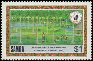 Samoa #741-746, Complete Set(6), 1988, Never Hinged