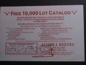 ​UNITED STAES -POSTAGE DUE POSTCARD WIH STAMPS -VF WE SHIP TO WORLD WIDE