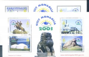 Turismo 2003. 2 sheets.