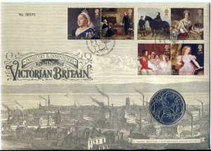 2019 Victorian Britain £5 Coin in Royal Mail First Day Cover