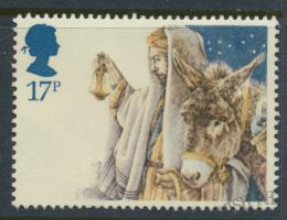 Great Britain  SG 1268 SC# 1089 Used / FU with First Day Cancel - Christmas 1984