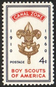 Canal Zone Sc #151 Mint Hinged