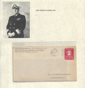 1929 Adm Edward Ellsberg, USN, Westfield, NJ to MOntclair, NJ (53359)