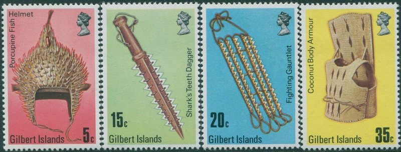 Gilbert Islands 1976 SG43-46 Artefacts set MNH