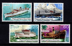 Papua New Guinea 1976 Ships of the 1930s Set [Mint]