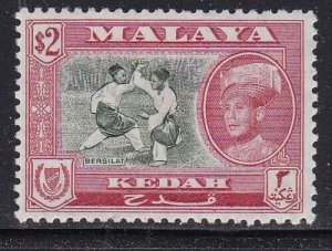Album Treasures Malaya Kedah Scott # 104  $2 Bersilet   MH