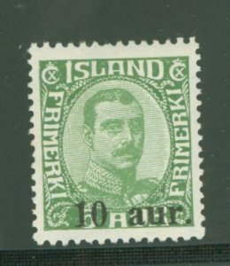 Iceland #139 Unused Single (Complete Set)