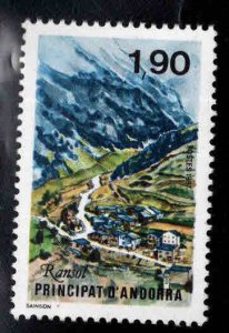 Andorre (French) Andorra Scott 354  MNH** 1987 Ransol Village stamp