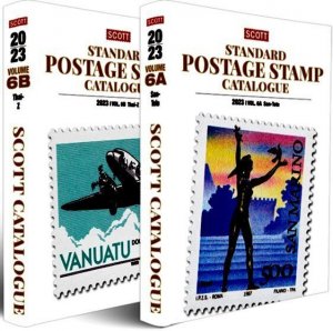 Scott Stamp Catalog 2024 Volume 6A & 6B - COUNTRIES SAN MARINO-Z  Reference Book