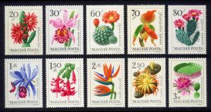 Hungary Sc# 1706-15 MNH Flowers