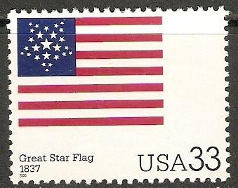 2000 United States Scott 3403m Great Star Flag Flag MNH
