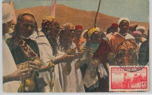 62883 -  Marruecos Español  - POSTAL HISTORY: MAXIMUM CARD 1957 - ETHNIC