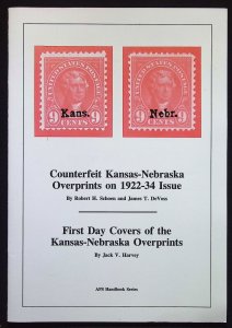 Counterfeit Kansas-Nebraska Overprints on 1922-34 Issue by Robert Schoen (2000)