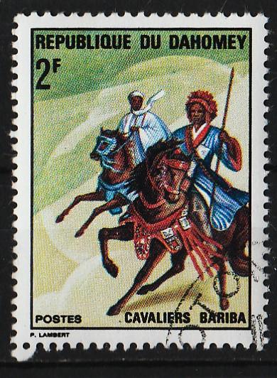 Dahomey 1970 Horseback Warriors 2f (1/6) USED