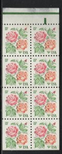 ALLY'S STAMPS Scott #1737a 15c Flowers - Pane [8] MNH F/VF [BP-41b]