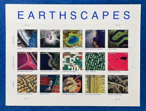 Scott 4710p EARTHSCAPES Imperf Pane of 15 US Forever Stamps MNH 2012