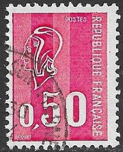 FRANCE 1971-74 50c Marianne Issue P.13 Sc 1293 VFU