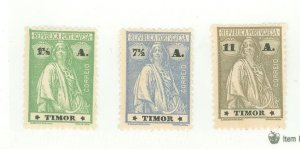 Timor #175/181 Unused Single