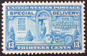 U.S. Mint Stamp Scott #E17 13c Special Delivery, Superb. Never Hinged.  A Gem!