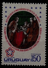 Uruguay 943 MNH American bicentennial SCV2.75