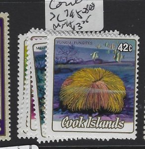 Cook Islands Coral SC 795-800 MNH (3gpg)