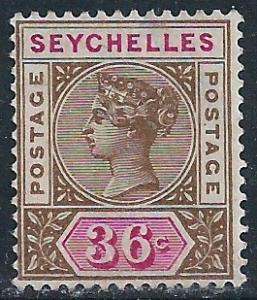 Seychelles ~ Scott # 14 ~ Unused ~ Hinged