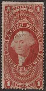 United States Revenue Stamp R76c Manuscript Ccl April 14 1865?