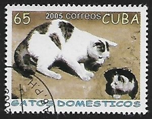 Cuba # 4475 - Domestic Cat - unused / CTO.....{R19}