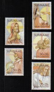 Surinam   #B279-B283  MNH  1981 Easter Charity