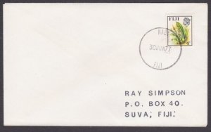 FIJI 1977 local 5c rate cover ex NADI.......................................X469