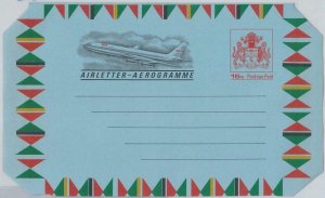 65829  -  GUYANA - Postal History - AEROGRAMME : AIRPLANE 25 cents
